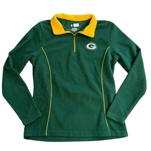 Green Bay Packers NFL Fleece Jacket Womens M Wisconsin Football Cozy Comfortable